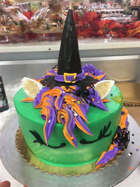 The unicorn cake is so trendy right now, you can see it everywhere. Witch unicorn cake | New cake, Cake, Sheet cake