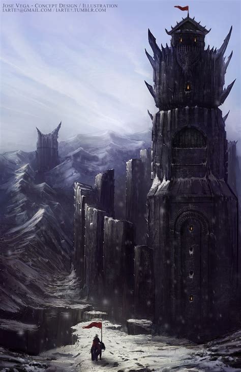 The Tower By Artofjosevega On Deviantart New Fantasy Fantasy City
