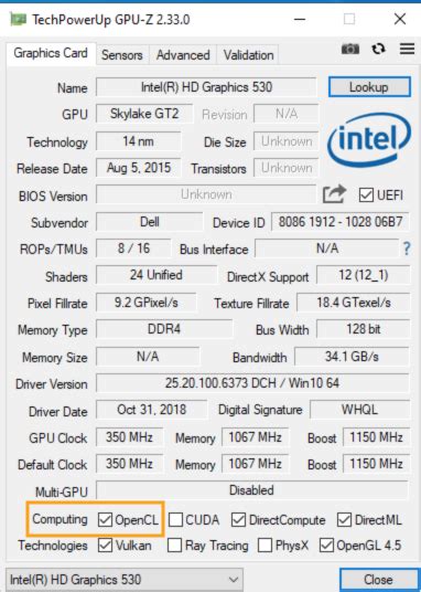 All my drivers are up to date. Intel supported graphic cards might be displayed as ...
