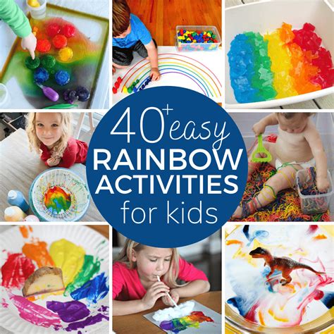 The Best Toddler Rainbow Activities Dunamai