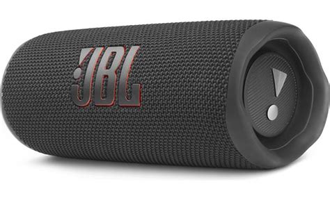 Jbl Flip 6 Black Waterproof Portable Bluetooth® Speaker At