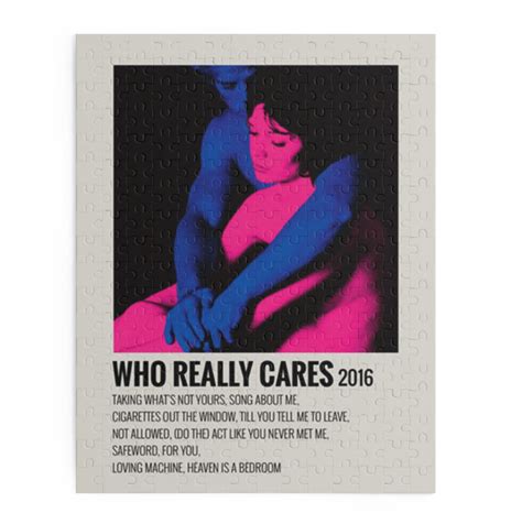 Who Really Cares Album Puzzle Tv Girl Tuchny Puzzles