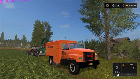 Gmc Asplundh Tree Truck V 10 Fs 17 Farming Simulator 17 Mod Fs