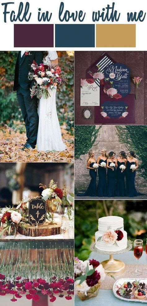 Copy This 80 Fall Wedding Colors Inspirations Wedding Color