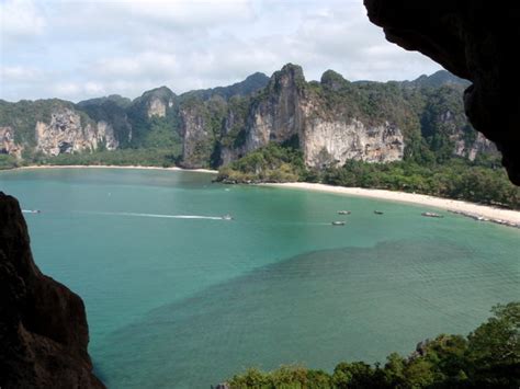 Railay East Bay And Ton Sai Bay From A Cliff Side Photo