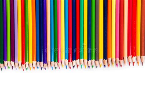 Colour Pencils Stock Image Image Of Bright Arrangement 29482185