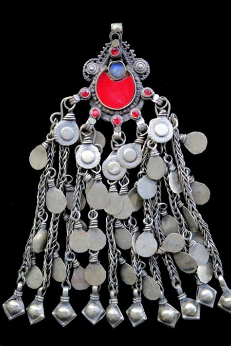 Afghan Vintage Tribal Jewelry Bridle Pendant