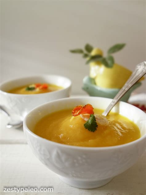 Jerusalem Artichoke Soup With Carrot Ginger And Lemon Aip Zesty Paleo
