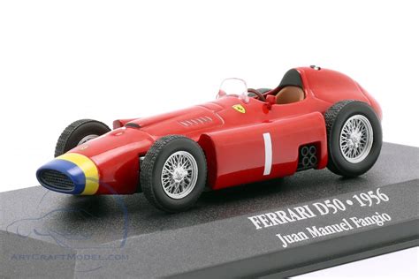 Juan Manuel Fangio Ferrari D50 1 World Champion Formula 1 1956