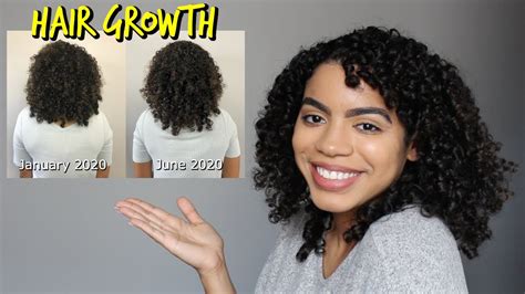 6 Months Hair Growth Update June 2020 Youtube