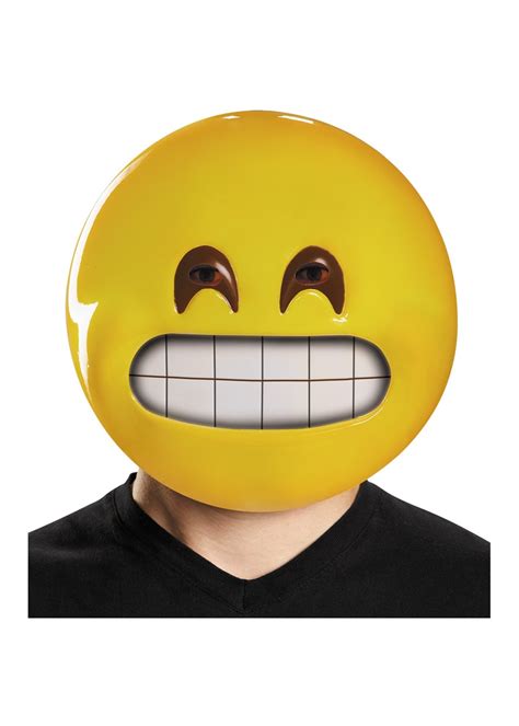 Happy Grin Emoji Mask Masks