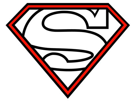 Superman Logo Drawings