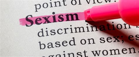 Is Sexism A Gender Issue Strategies To Oppose Prejudice Research