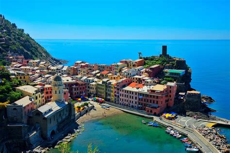 Riomaggiore First Village Of The Five Of The Cinque Terre Italy