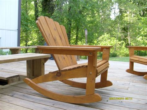 Last but not least, i recommend you to take care of the finishing touches. plans adirondack rocking chair | Diy rocking chair ...