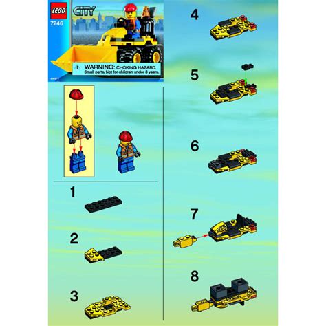 Lego Mini Digger Set 7246 Instructions Brick Owl Lego Marketplace