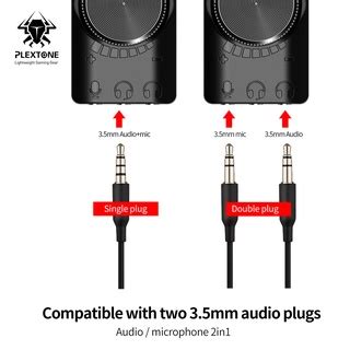 Jual Plextone Gs Mark Ii Soundcard Usb Dsp Adapter Virtual Audio Amplifier Indonesia Shopee