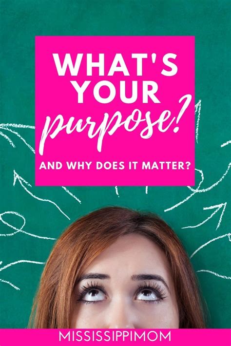 Whats Your Purpose And Why It Matters