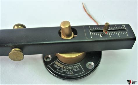 Vintage Audax Kt 16 Transcription Tonearm With General Electric Vr Ii