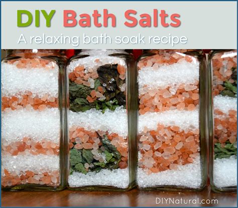 How To Make Bath Salts At Home Without Epsom Salt
