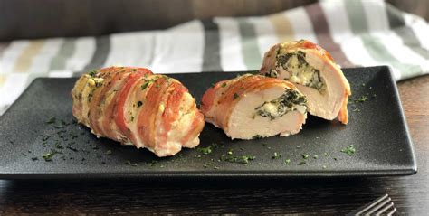 Bacon Wrapped Stuffed Chicken Just A Mums Kitchen