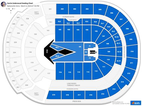 Nationwide Arena Concert Seating Chart