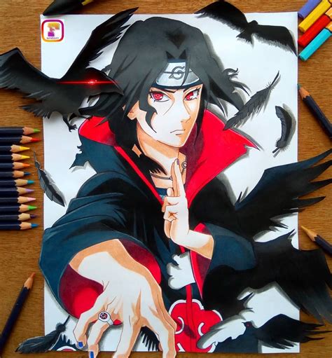 Itachi Drawing Itachi Drawing Done Tell Me What U Think Of It Guys