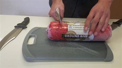 How To Open Ground Beef Tube Update New