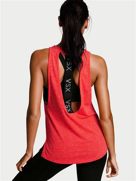 The Player By Victoria Sport Logo Tank ♡ Victoria Sport Workout Clothes