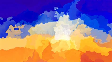 Animated Stained Background Seamless Loop Video Watercolor Effect