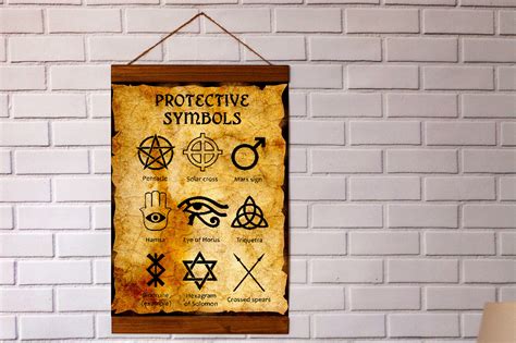 Magical Symbols Of Protection Ancient Protective Symbols Etsy Uk