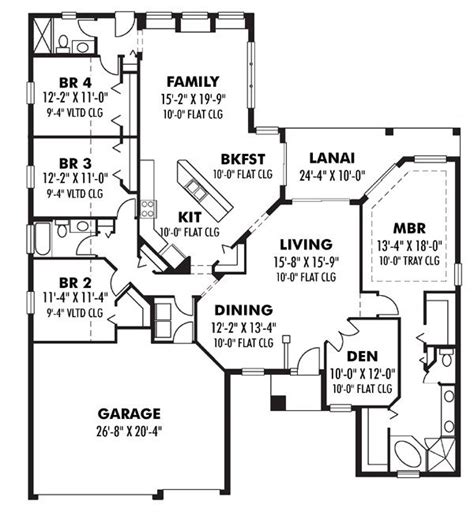 • the sea sider ii coastal home. Beautiful 2500 Sq Foot Ranch House Plans - New Home Plans ...
