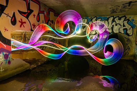 Interesting Photo Of The Day Light Painting Graffiti