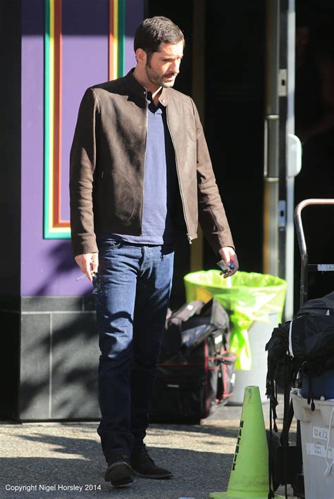 British Actor Tom Ellis Filming Rush In Vancouver July Flickr