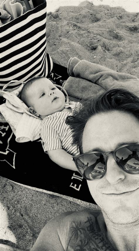 See Cameron Douglas Relaxing Beach Day Photos With His Baby Son