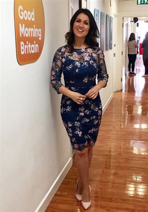Susanna Reid Dresses Good Morning Britain Beauty Flaunts Curves In Sheer Outfit Daily Star