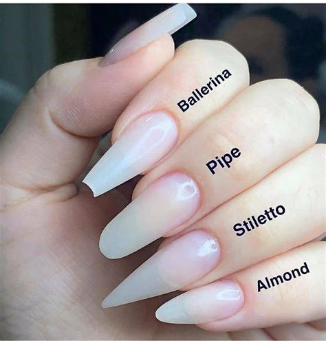 Different Nail Shapes And Names Ukrainetrek