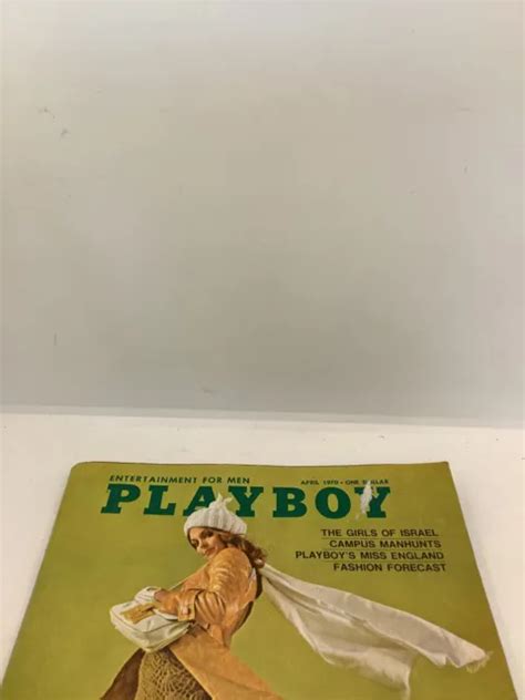 Playboy Magazine April Barbara Hillary Vintage Picclick