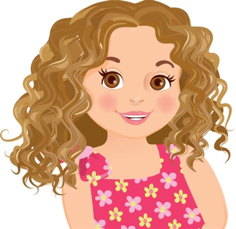Curly Hair Clipart Curly Hair Clip Art Vector Images And Illustrations