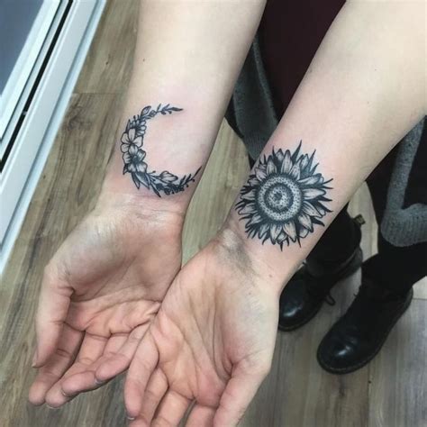 Meaningful And Beautiful Sun And Moon Tattoos Kickass Things Sun