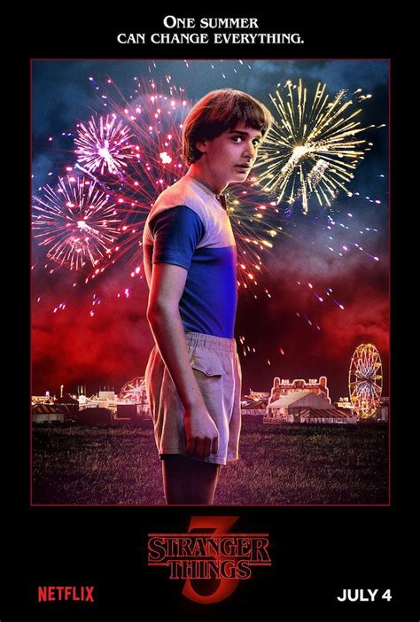 these new stranger things season 3 character posters tease a season filled with fireworks