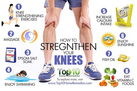 How To Strengthen Your Knees Top 10 Home Remedies