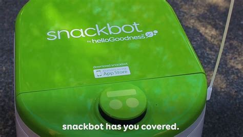 Pepsico Introduces Hello Goodness Snackbot To Campus For Snack Delivery Potatopro