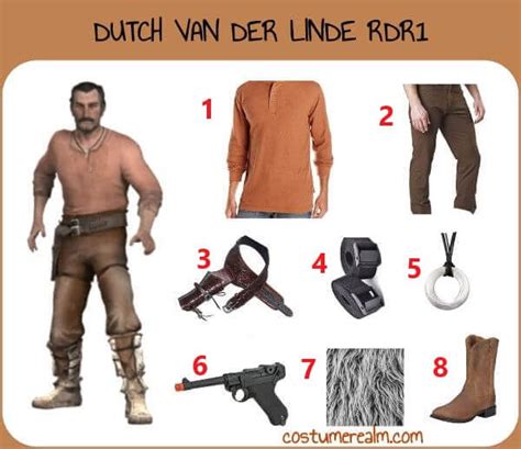 Dutch Van Der Linde Cosplay Guide Become The Outlaw Leader