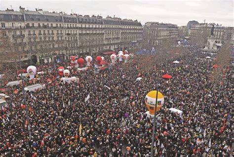 French Strikes Fight Pension Reform World Cn