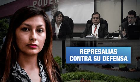 Arlette Contreras Jueces multan a su abogada y podrían retirarla del caso Wayka