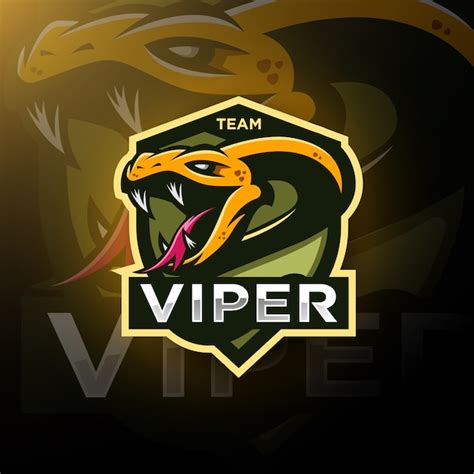 Premium Vector Viper Snake Head Gaming Logo Esport
