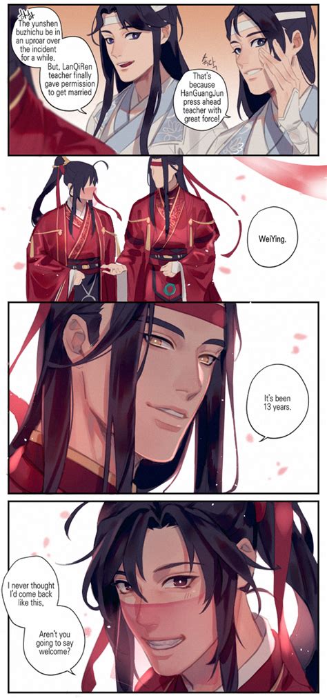 Wangxian is a portmanteau of both characters' courtesy names. 03 on Twitter | Милый аниме мальчик, Поцелуй аниме, Милые ...