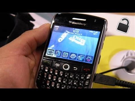 Turn on the phone · 2. How To Unlock Blackberry 8900 - YouTube