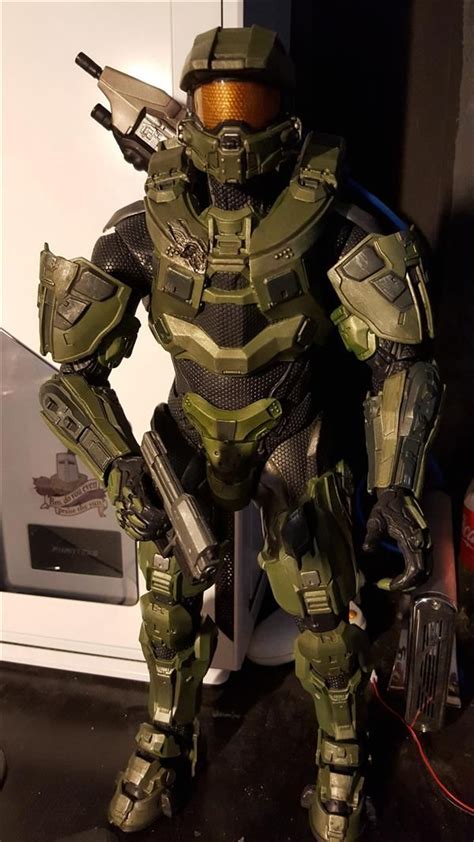 Maker Creates An Amazing Full Size 3d Printed Master Chief Armor From
